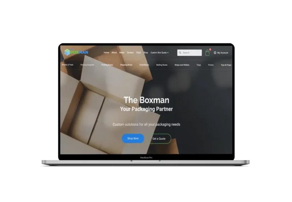The Boxman website